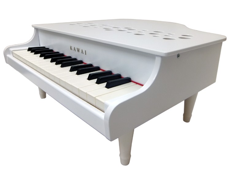 KAWAI カワイ ミニピアノ P-32 ホワイト 1162 木製ミニピアノ : 楽器の