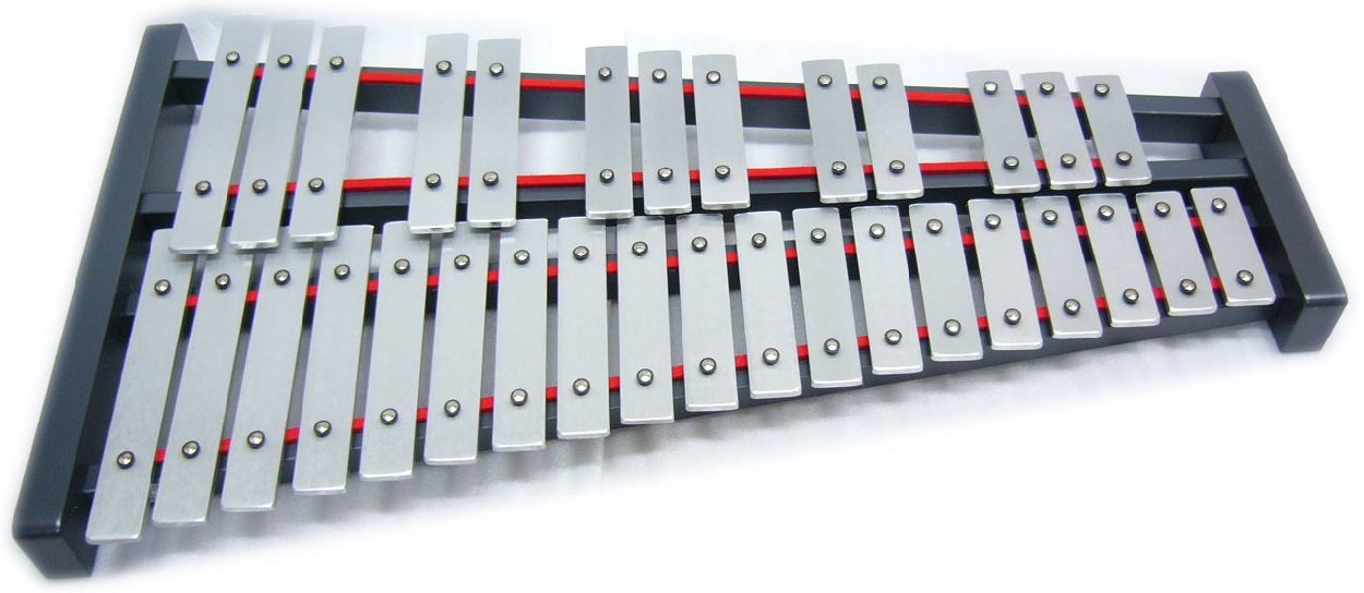 ゼンオン 卓上 鉄琴 グロッケン 226Z ばち付き ソフトケースセット