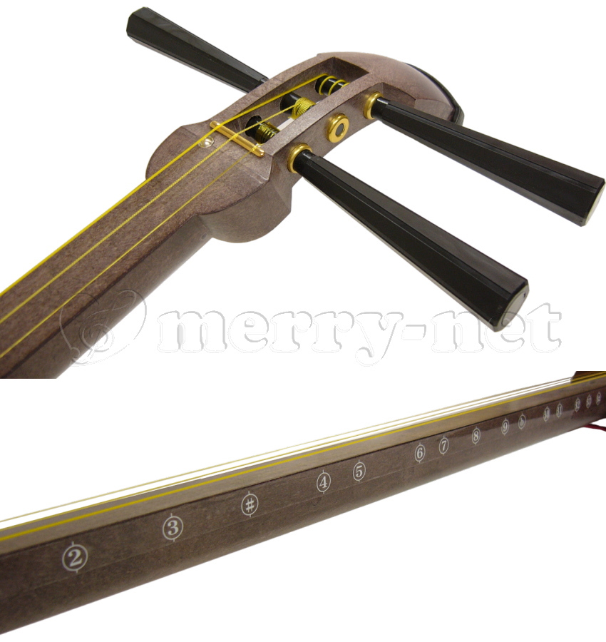 全音 長唄三味線 ZSM-10 学校用セット チューニングが楽 : 楽器のこと