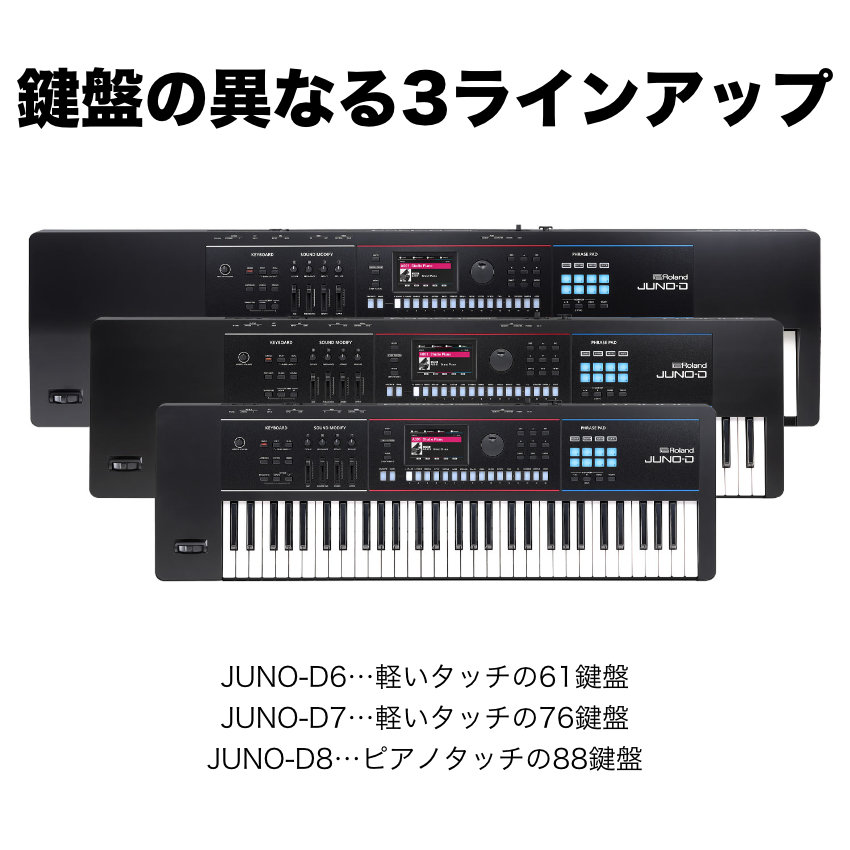 ローランド（Roland） JUNO-D6 汎用キーボードケース 持ち運びに便利な
