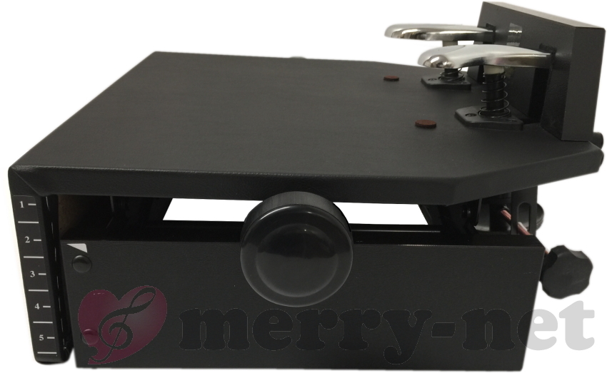 甲南 ピアノ補助ペダル KP-W1 シルバーペダル仕様 キャリングケース