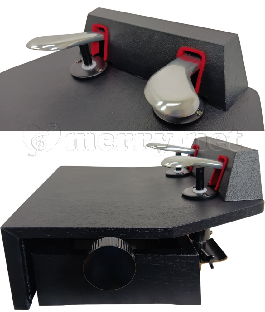 ピアノ補助ペダル M60 (M-60) ピアノ用 ペダル付き足台 : 楽器のこと