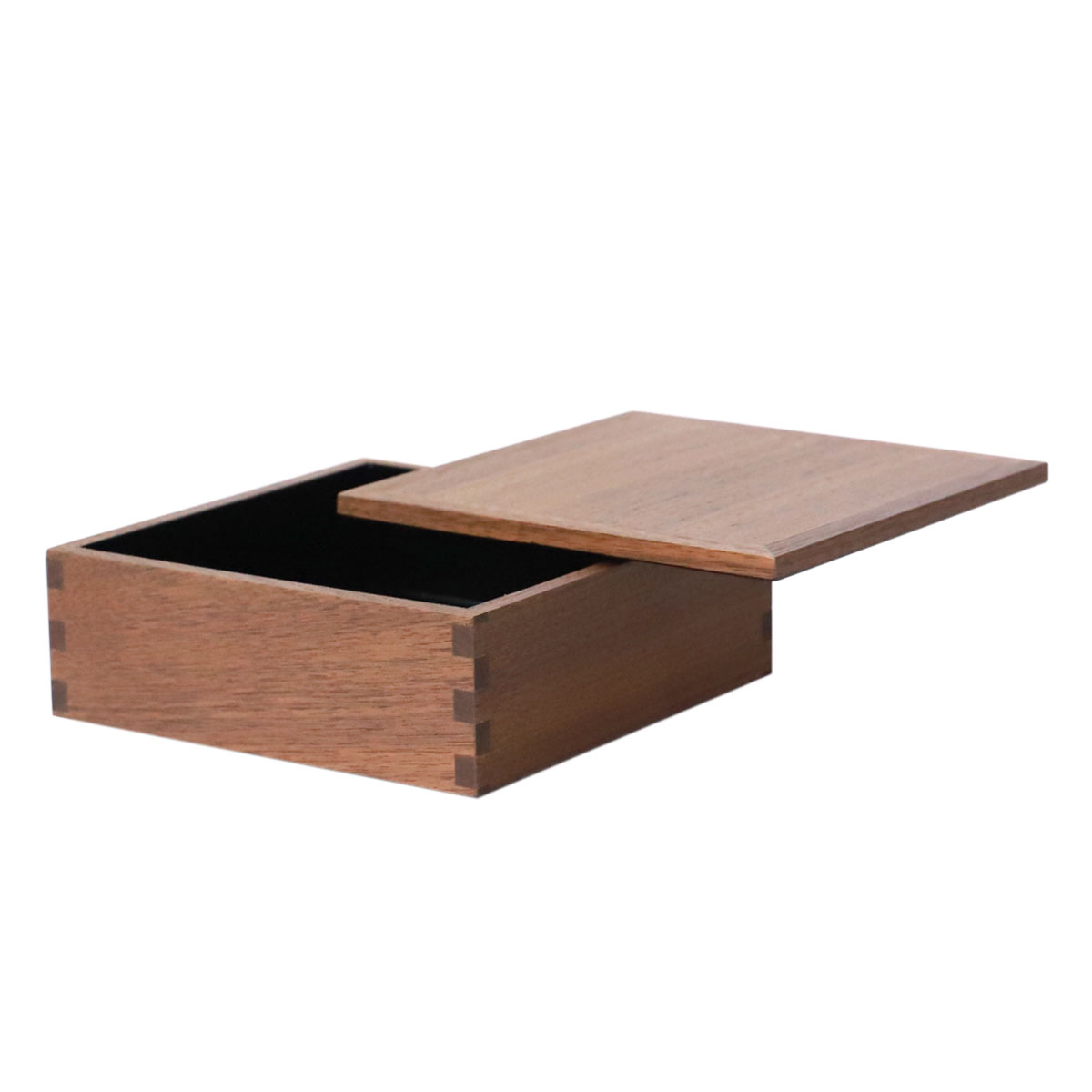 みよし漆器本舗 重箱 一段 5寸 15cm 松屋漆器店 白木塗 ウォールナット