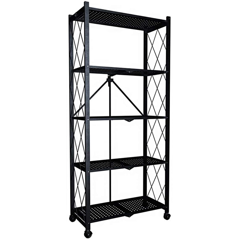 折りたたみラック すぐに使える (本体完成品/キャスターを付けるだけ