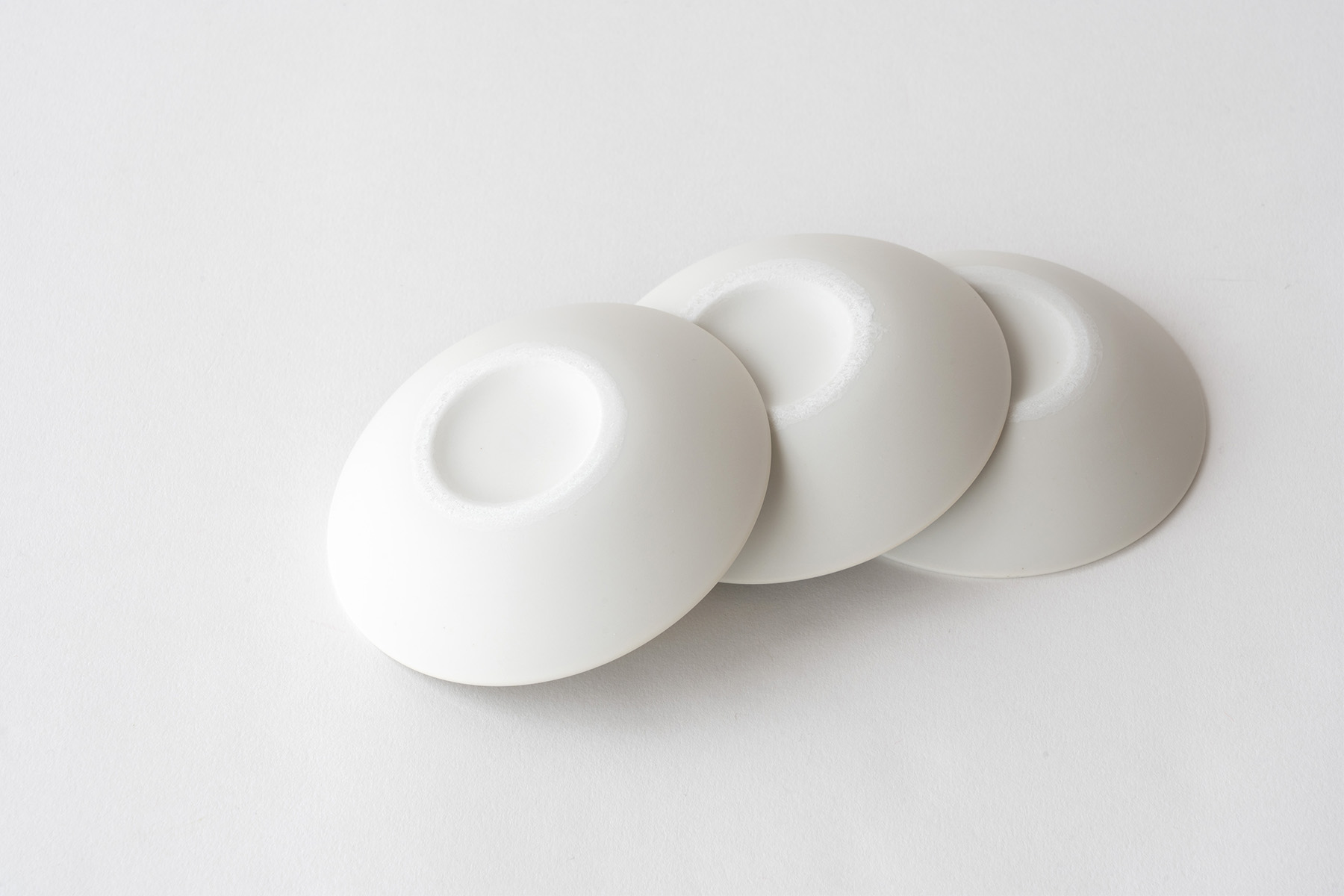 平皿 10枚 素焼き 3寸 陶器 徳用 9.5センチ 伝統的 白皿 業務用 プロ用