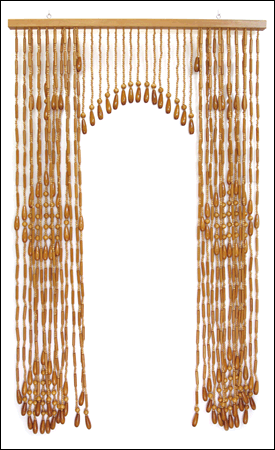 開閉式 珠のれん K−140 ロングタイプ 昭和レトロの一品！手作り