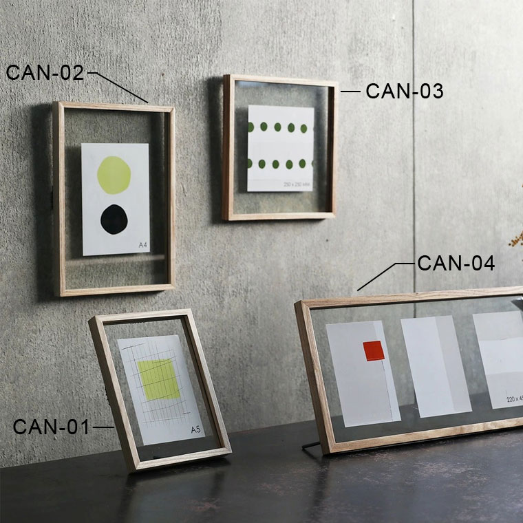 magnet 写真立て A5 CAN-01 フローティングフォトフレーム 壁掛け