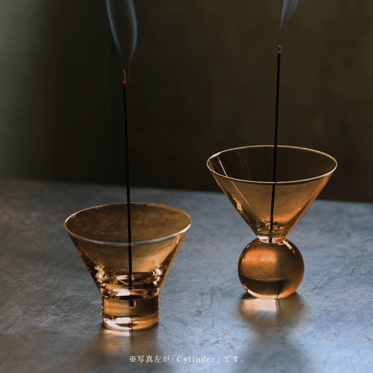 HUNT9（ハントナイン） HUNT9 Hazel Alle a te Cylinder お香立て