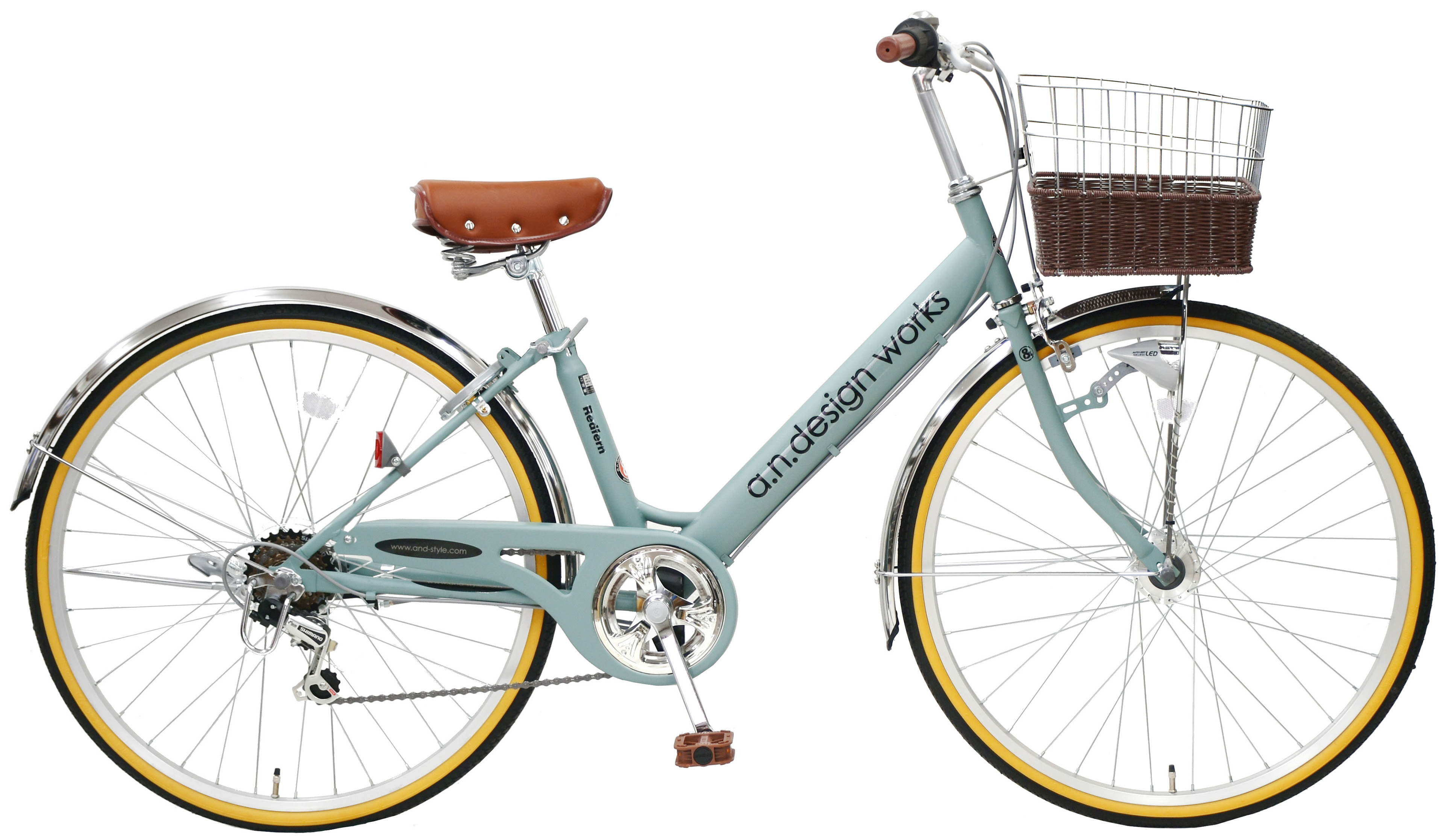 a.n.design-works 訳あり大特価 完全組立ヤクシン 自転車 子供用 26