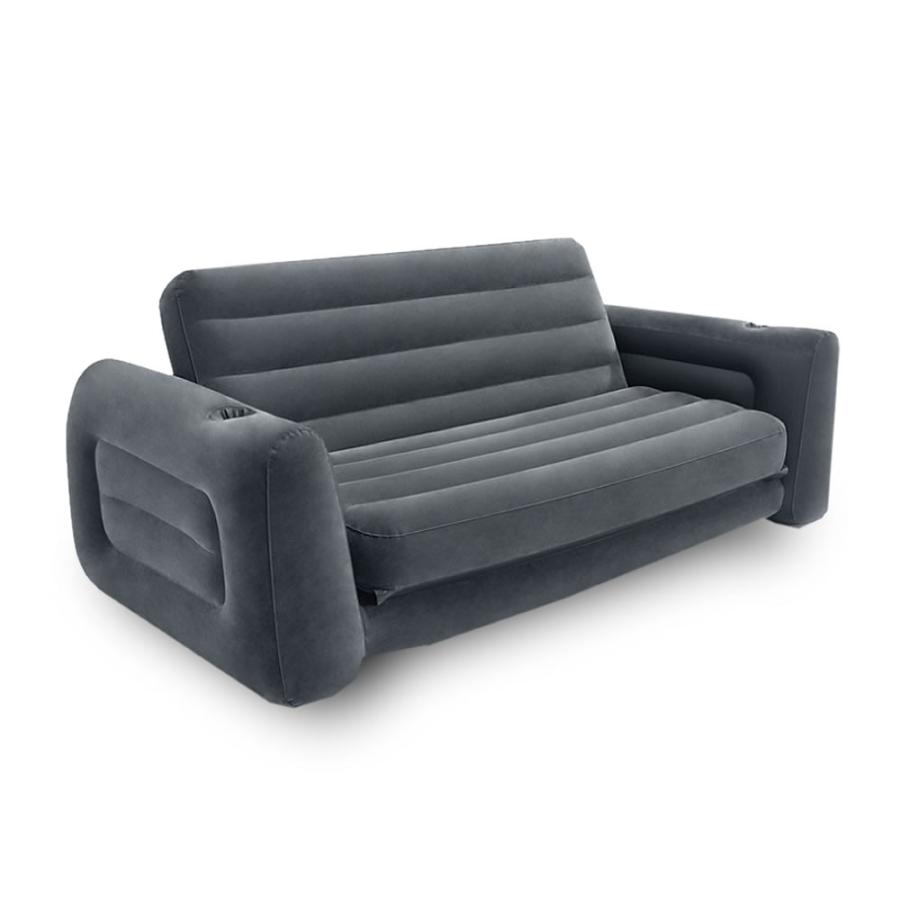 エアーベッド エアーソファ 2人掛け 空気 変形 ローソファ おしゃれ