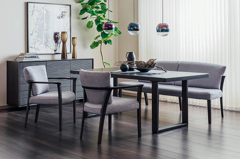 カリモク家具（KARIMOKU FURNITURE） カリモク ダイニングセット4点 肘