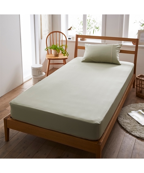 ニッセン（nissen） シーツ 綿100％ 平織り ベッド マットレス用