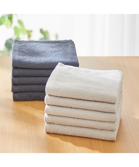 ニッセン（nissen） 福袋 2026 フェイスタオル 乾きやすい 超薄手 10枚