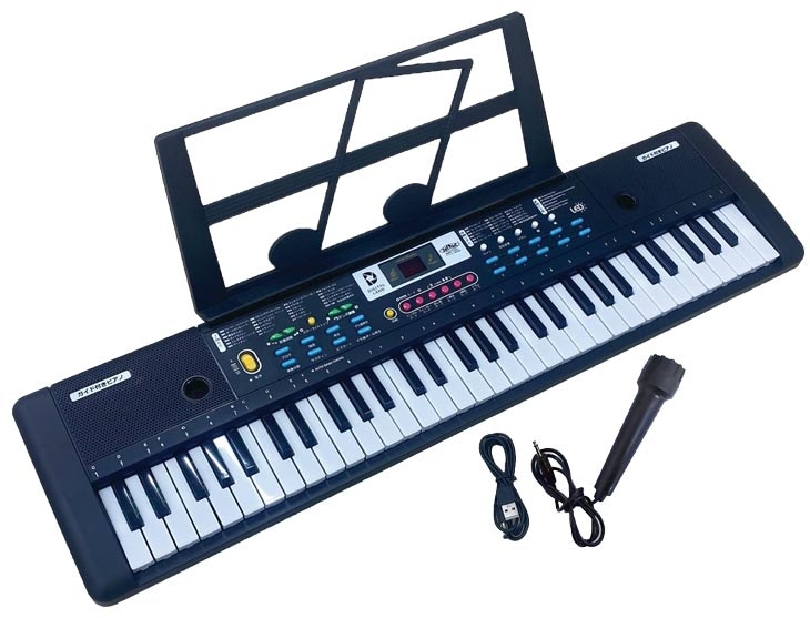 光る鍵盤 電子ピアノ キーボード ガイド機能付き ピアノ 61鍵盤 音色