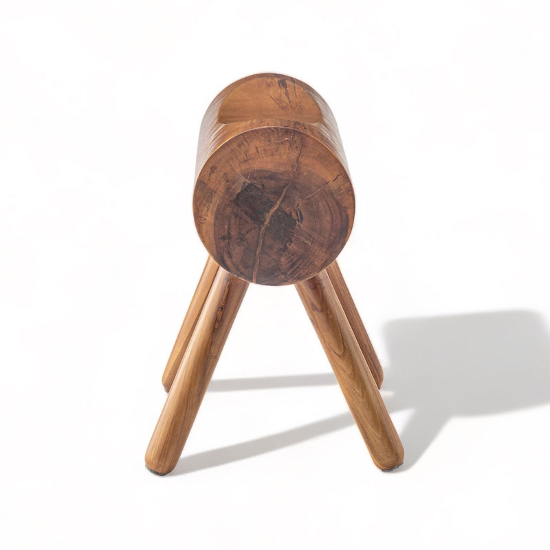 スツール 木製 椅子 おしゃれ 北欧 丸太 木製スツール レトロ