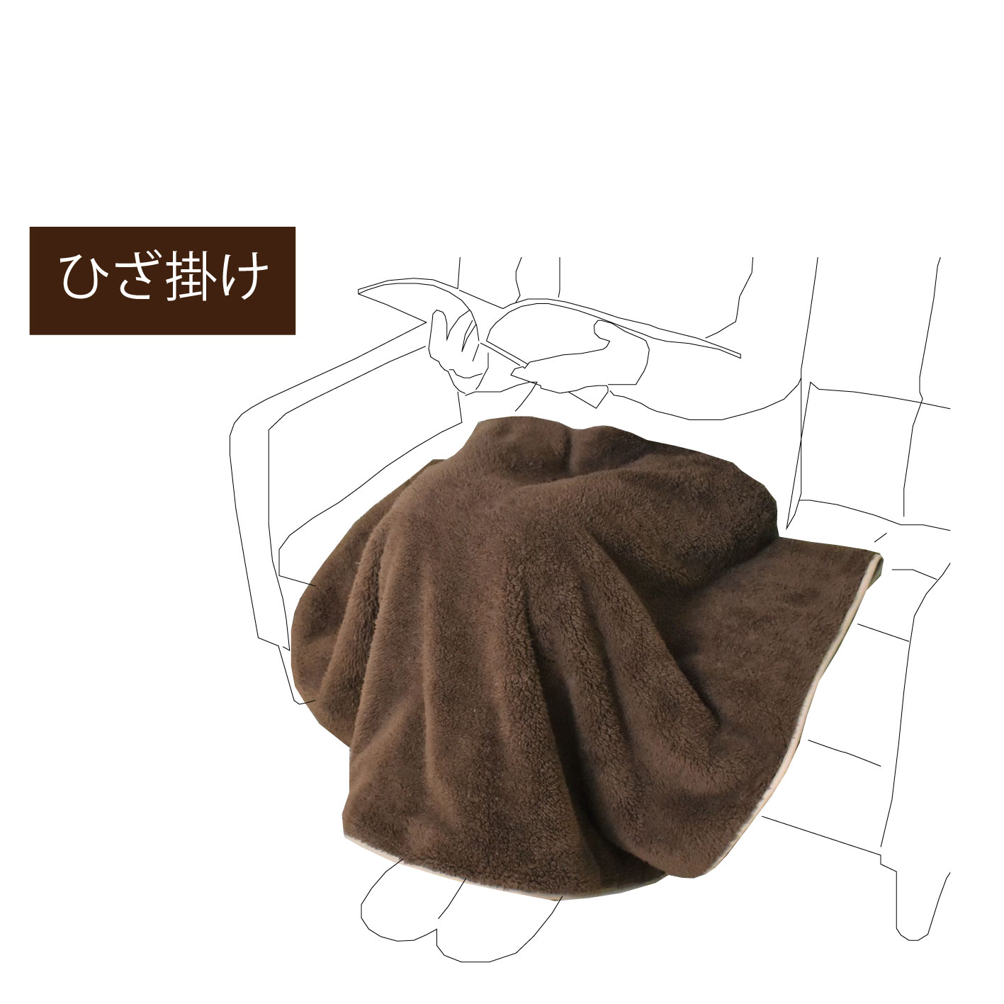 オーシン（OSHIN） エバーウォーム発熱3WAYブランケット 日本製 送料