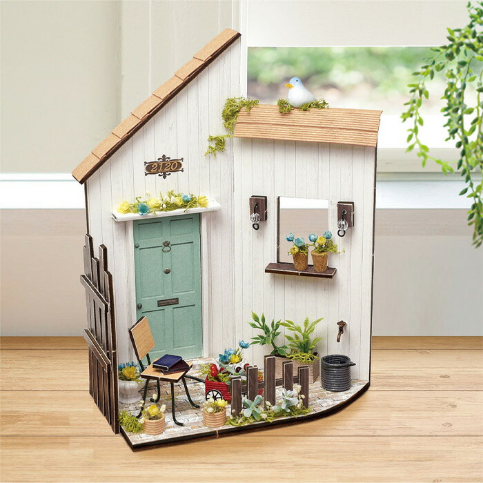 ミニチュアキット ホームデコミニチュアハウス フレンチガーデン ntr