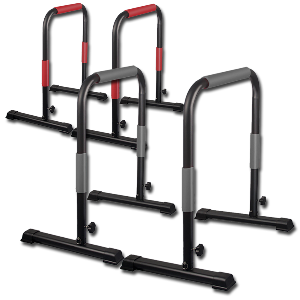 ディップススタンド 2台セット 3段階 高さ調節可能 懸垂マシン 懸垂