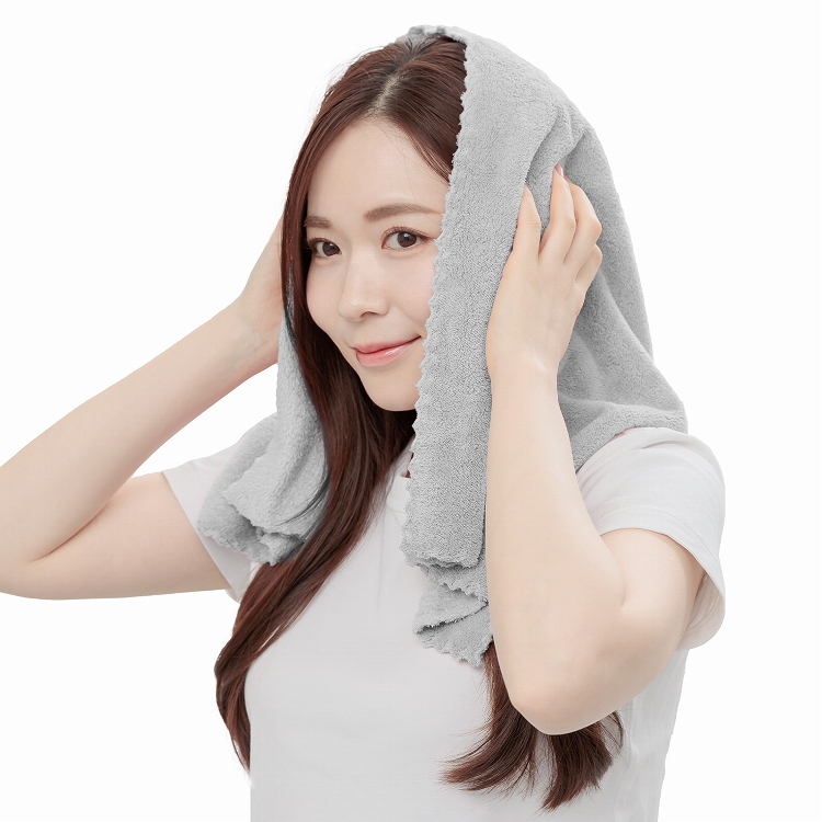 タオル 福袋 2枚セット フェイスタオル ヘアドライタオル ヘアタオル