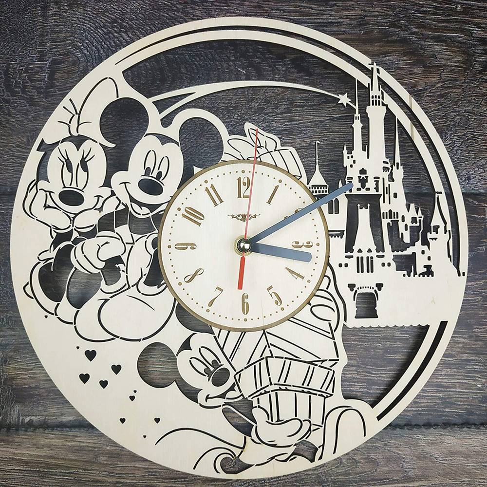 Disney（ディズニー） ウォルトディズニー掛時計 ミッキー掛時計