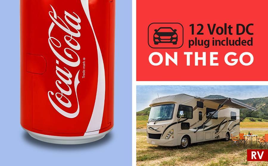 Coca Cola（コカコーラ） 保冷庫 缶型タイプ 8缶 車でも使える 冷蔵庫