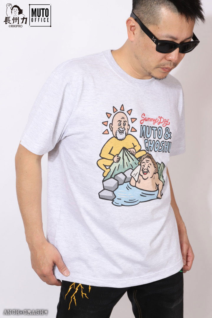 在庫限りセール SALE 20%off 長州力×武藤敬司 半袖 Tシャツ MCST-2107
