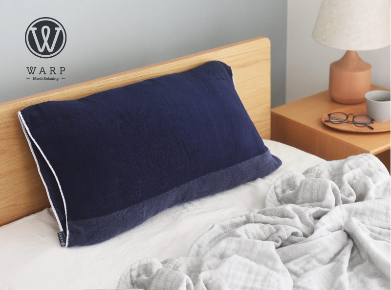 臭いを分解する消臭ピローケース／枕カバー／WARP : アンジェ