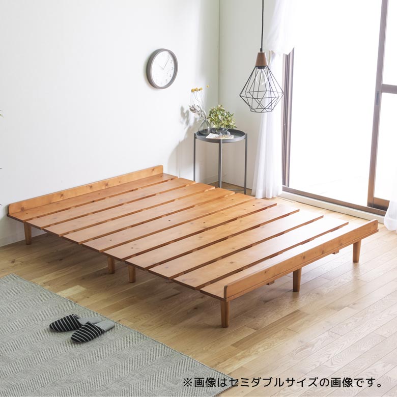 未来商会 すのこベッド ベッドフレーム クイーン クイーンベッド