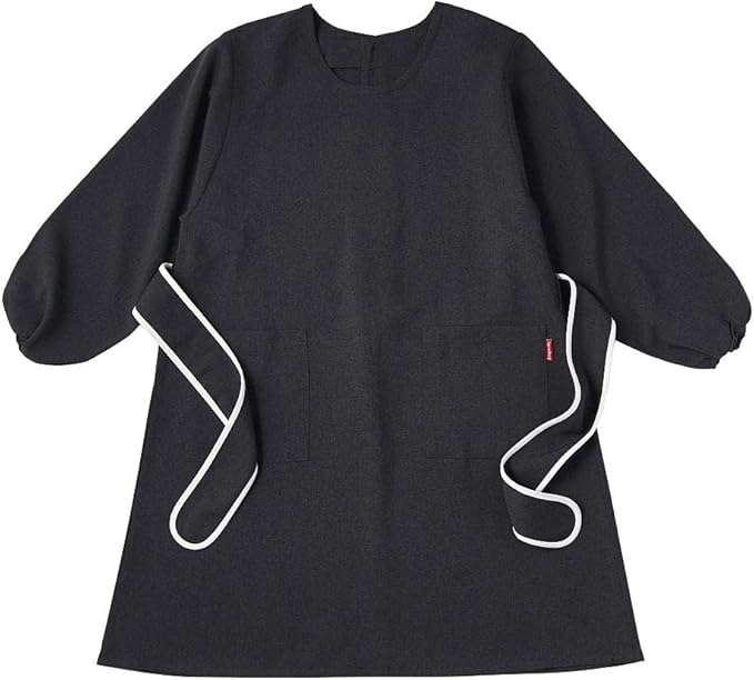 Apron Story（エプロンストーリー） 丸襟パイピングリボン割烹着