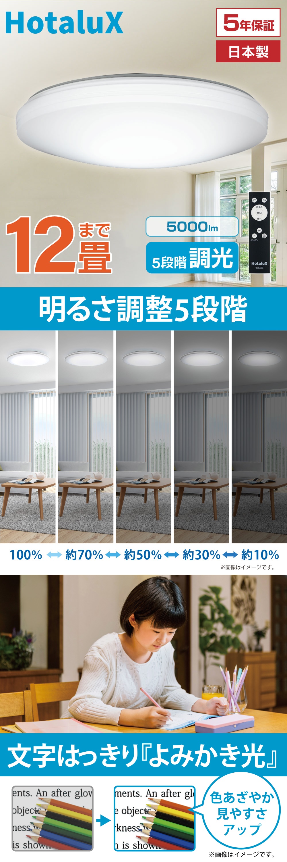 ホタルクス シーリングライト LED 12畳 NEC 日本製 節電 節約 電気代