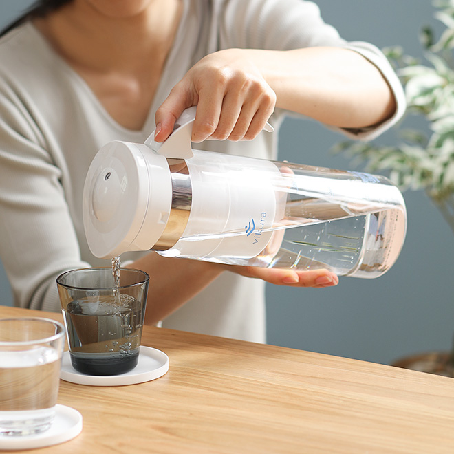 ゼンケン 浄水ポット ポット型浄水器 浄水ボトル 浄水器 ビクラ浄水