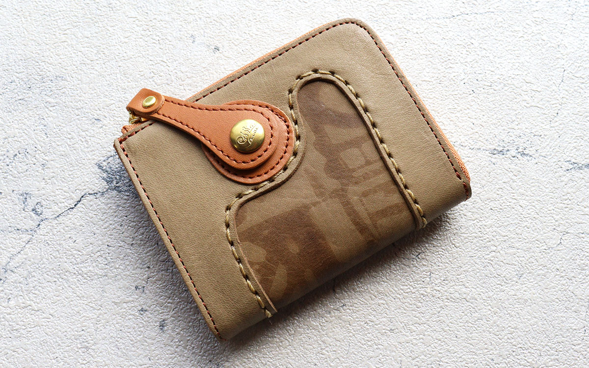 robita（ロビタ） 財布 二つ折り BATIK バティック染め ろうけつ染め