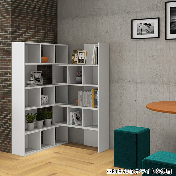 arne（アーネ） オープンラック オープンシェルフ 白 5段 ラック