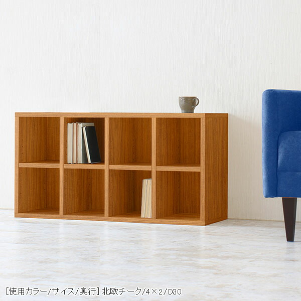 arne（アーネ） 本棚 ディスプレイラック 大容量 完成品 低い ロー