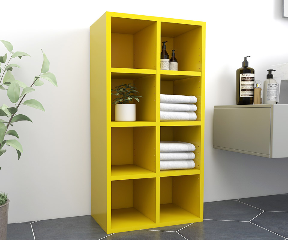 arne（アーネ） 本棚 カラーボックス ディスプレイラック スリム