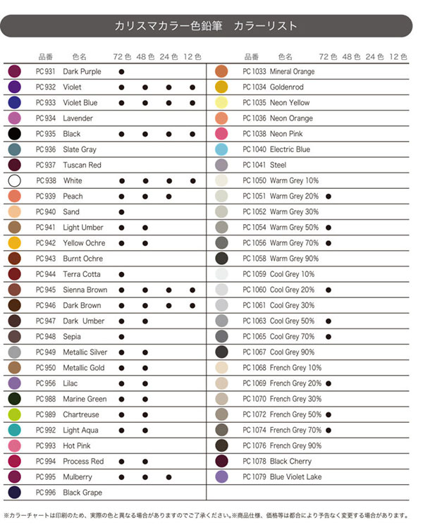 サンフォード カリスマカラー 色鉛筆 単色 1本 デコピンク PC1014