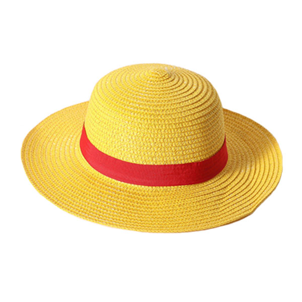 麦わら帽子 ワンピース ONE PIECE ルフィ コスプレ衣装用 帽子