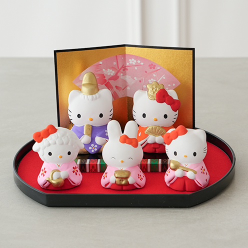sanrio（サンリオ） 初節句 ひなまつり 雛人形 ハローキティと