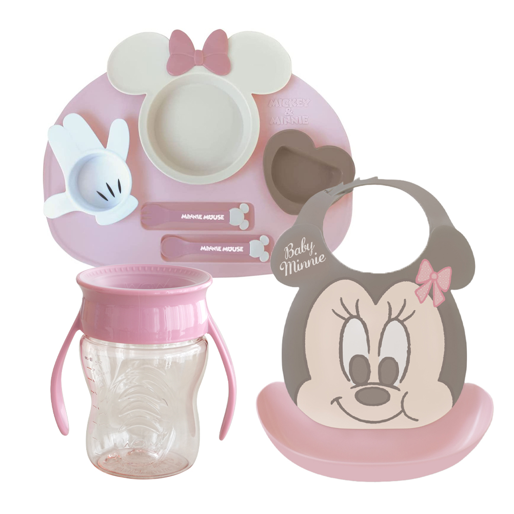 Disney（ディズニー） 出産祝い ベビー食器 ミッキー・ミニー アイコン