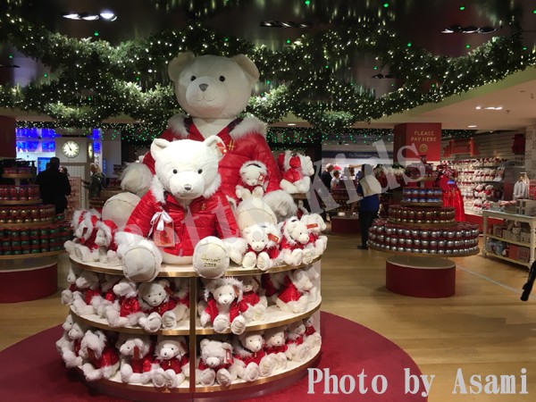 Harrods（ハロッズ） 2025年 正規品 クリスマスベア “アルフィー