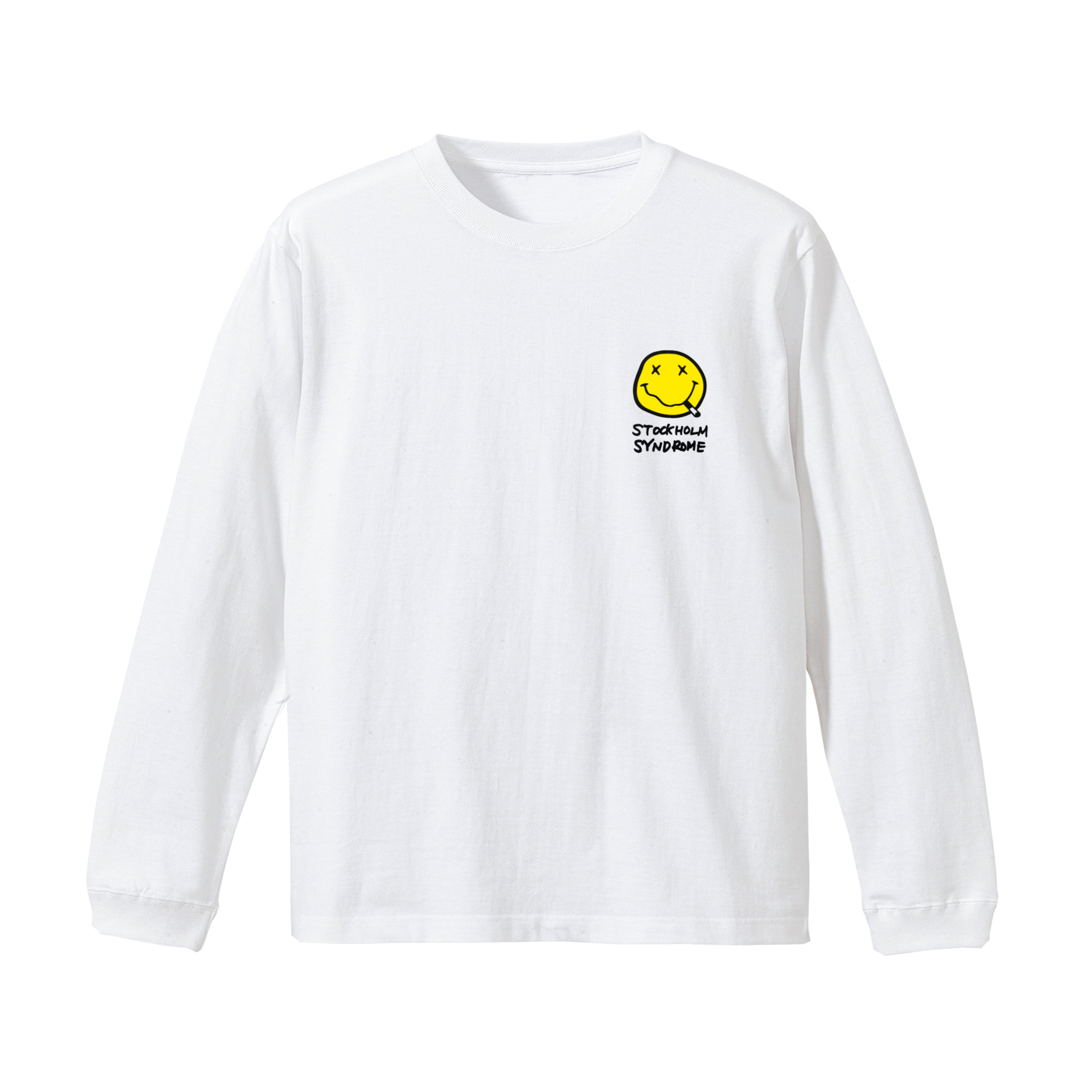 リブあり][ビッグシルエット]スマイル ストックホルムシンドローム