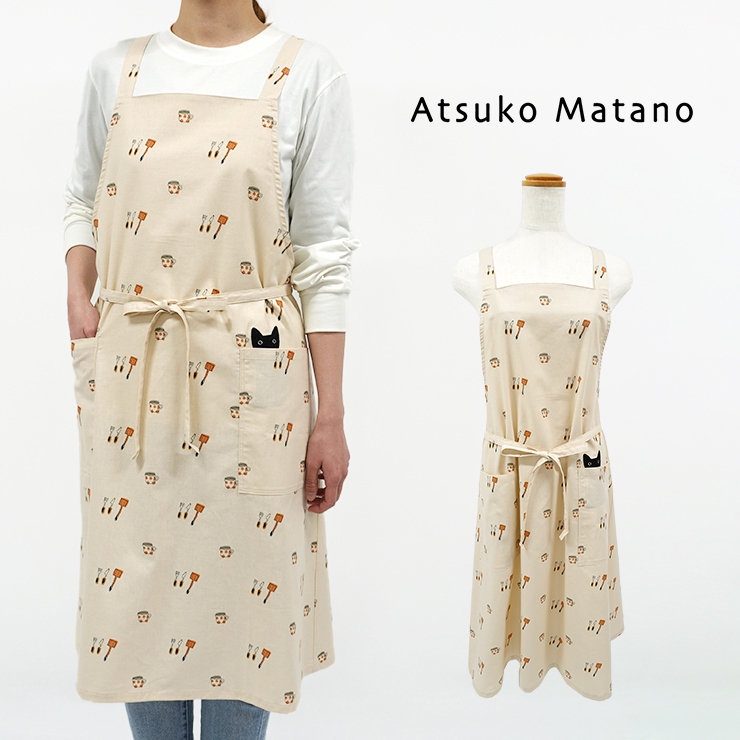 Atsuko Matano（アツコマタノ） マタノアツコ エプロン レディース