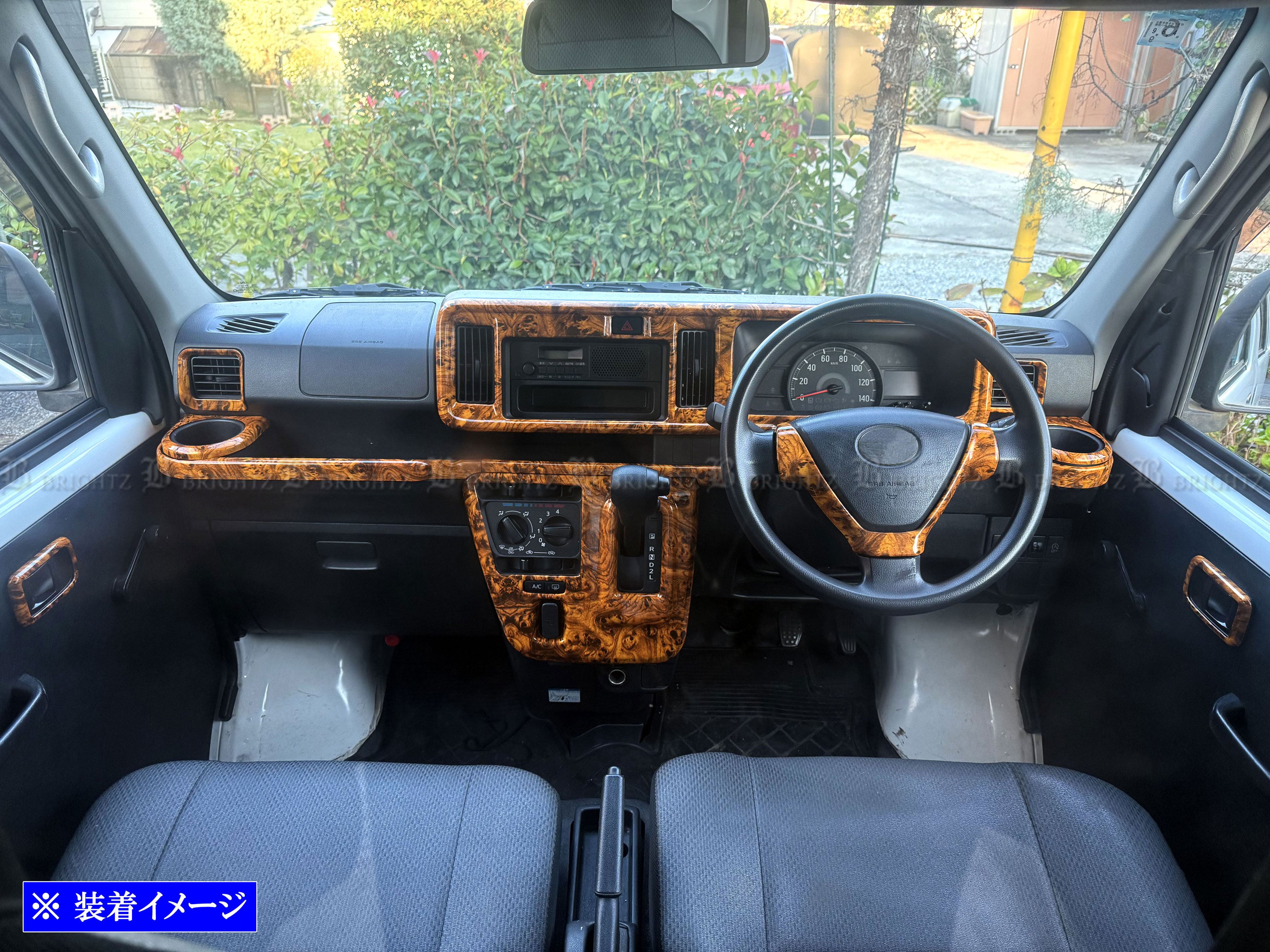 ハイゼットデッキバン S321W S331W 後期 インテリア パネル セット