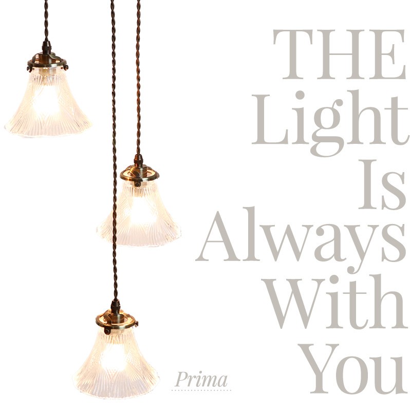 照明 つりさげ 吊り下げ アンティーク3灯 ペンダントライト ガラス