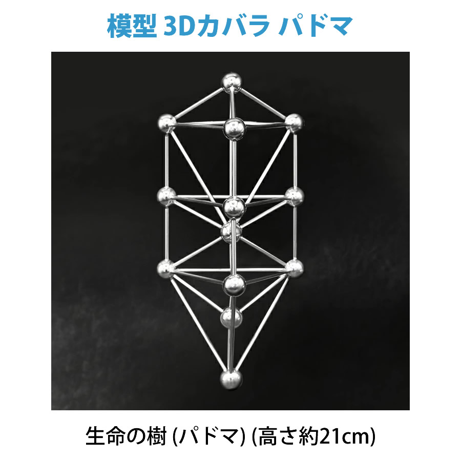 unica（ユニカ） 正規販売店 模型 3Dカバラ パドマ (ステンレス) (送料