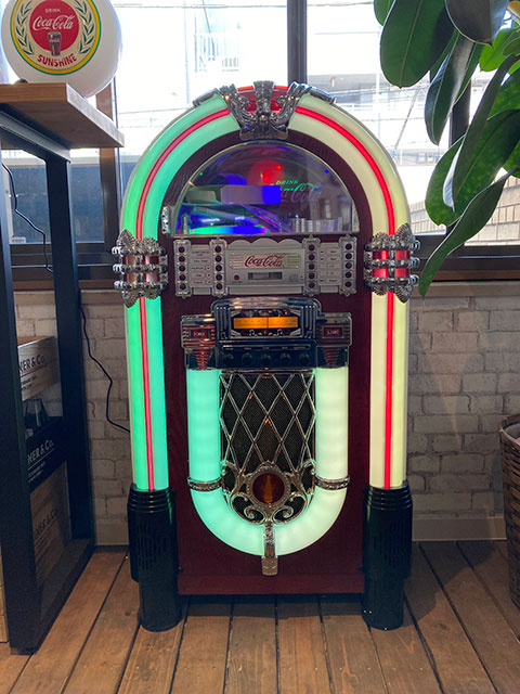 Coca Cola（コカコーラ） ジュークボックスCDプレーヤー Bluetooth搭載