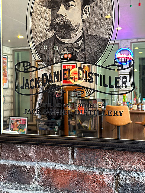 ビッグサイズ パブミラー （ジャック・ダニエル/ポートレイト