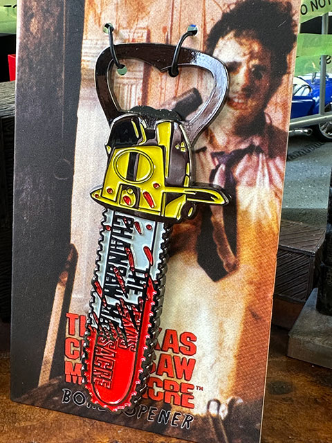 映画「悪魔のいけにえ」レザーフェイスのチェーンソー ボトル