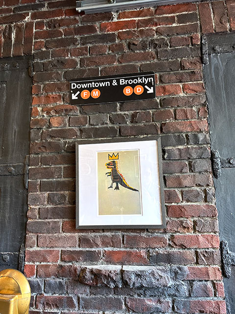 バスキア アートフレーム （Pez Dispenser,1984） ジャン=ミシェル