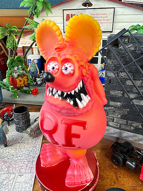 RAT FINK（ラットフィンク） ファンコ ボビングヘッド （ファイヤー